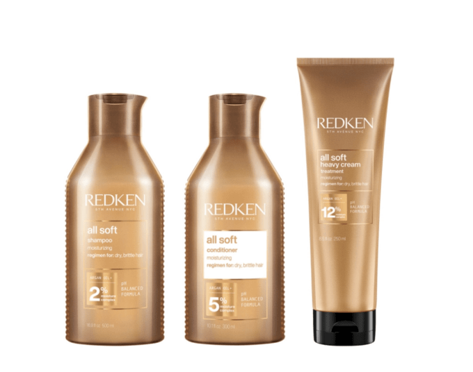 Redken All Soft Trio Bundle Halo Hair & Skin - byutiluxe.com