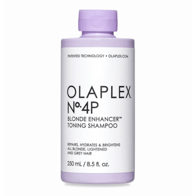 Olaplex No.4P Blonde Enhancer Toning Shampoo 250ml Halo Hair & Skin - byutiluxe.com