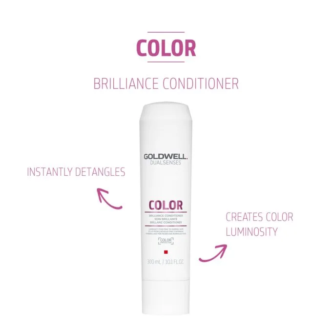 Goldwell Dualsenses Color Brilliance Conditioner 300ml Halo Hair & Skin - byutiluxe.com