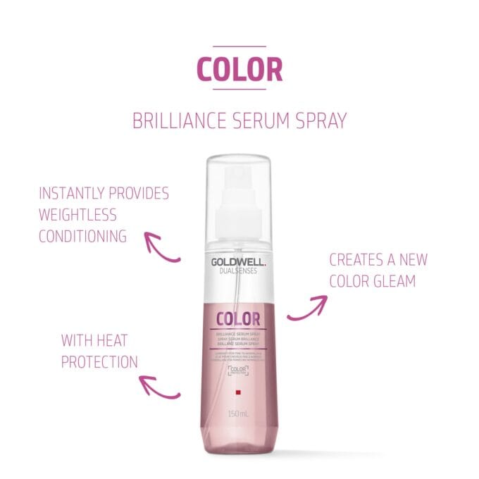Goldwell Dualsenses Color Brilliance Serum Spray 150ml Halo Hair & Skin - byutiluxe.com