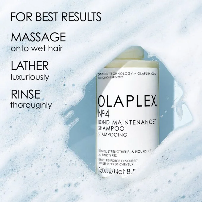 Olaplex No.4 Bond Maintenance Shampoo Travel Size 100ml Halo Hair & Skin - byutiluxe.com