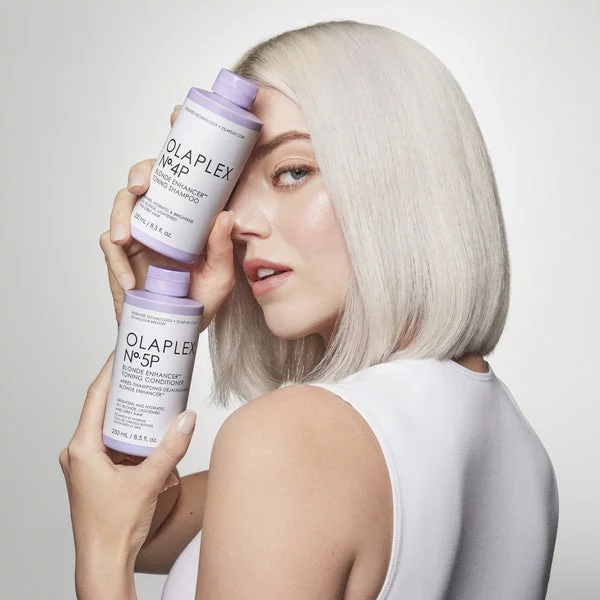 Olaplex No.5P Blonde Enhancer Toning Conditioner 250ml Halo Hair & Skin - byutiluxe.com