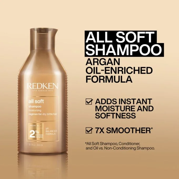 Redken All Soft Complete Bundle Halo Hair & Skin - byutiluxe.com
