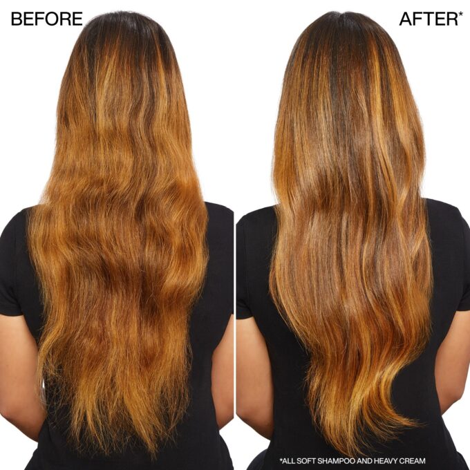 Redken All Soft Shampoo and Conditioner 500ml Bundle Halo Hair & Skin - byutiluxe.com