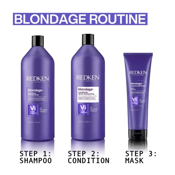 Redken Color Extend Blondage Conditioner 1000ml Halo Hair & Skin - byutiluxe.com