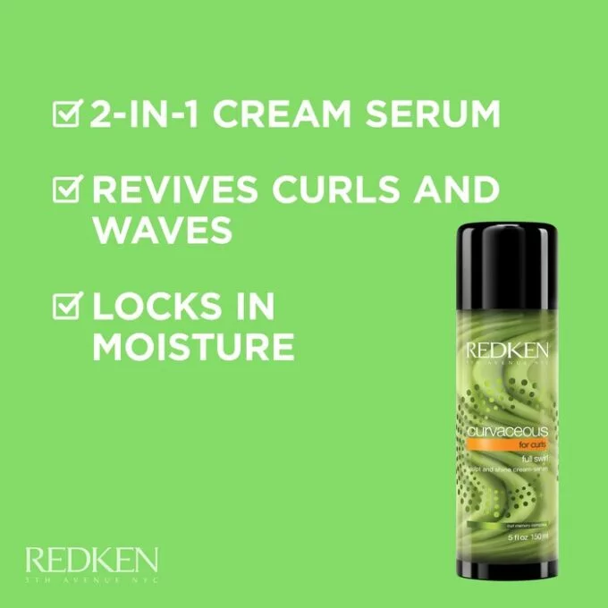 Redken Curvaceous Full Swirl 150ml Halo Hair & Skin - byutiluxe.com