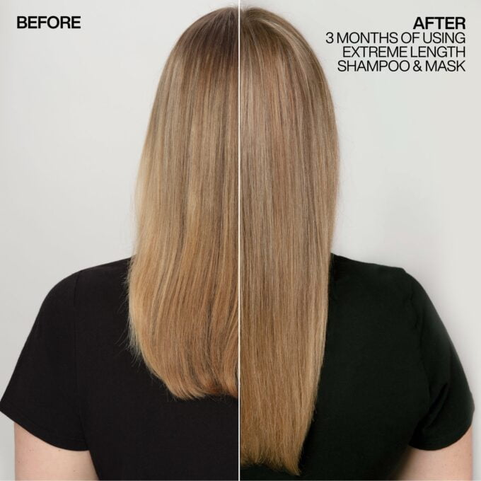 Redken Extreme Length Shampoo and Conditioner 500ml Bundle Halo Hair & Skin - byutiluxe.com
