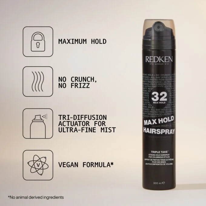 Redken Max Hold Hairspray 270g Halo Hair & Skin - byutiluxe.com