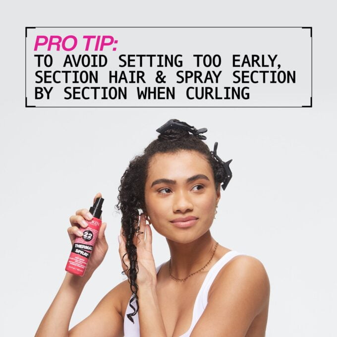 Redken Thermal Spray High Hold 125ml Halo Hair & Skin - byutiluxe.com