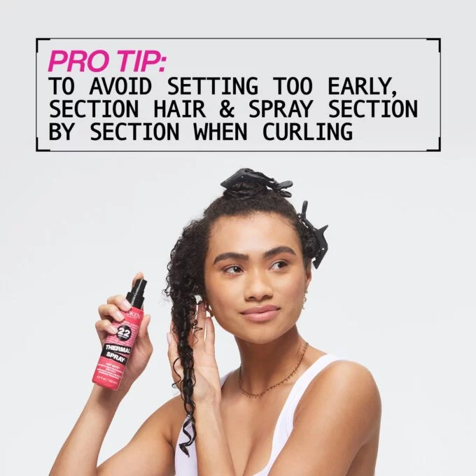 Redken Thermal Spray High Hold 125ml Halo Hair & Skin - byutiluxe.com
