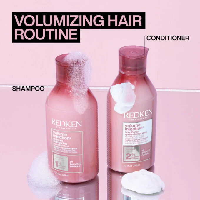 Redken Volume Injection 300ml Duo Bundle Halo Hair & Skin - byutiluxe.com