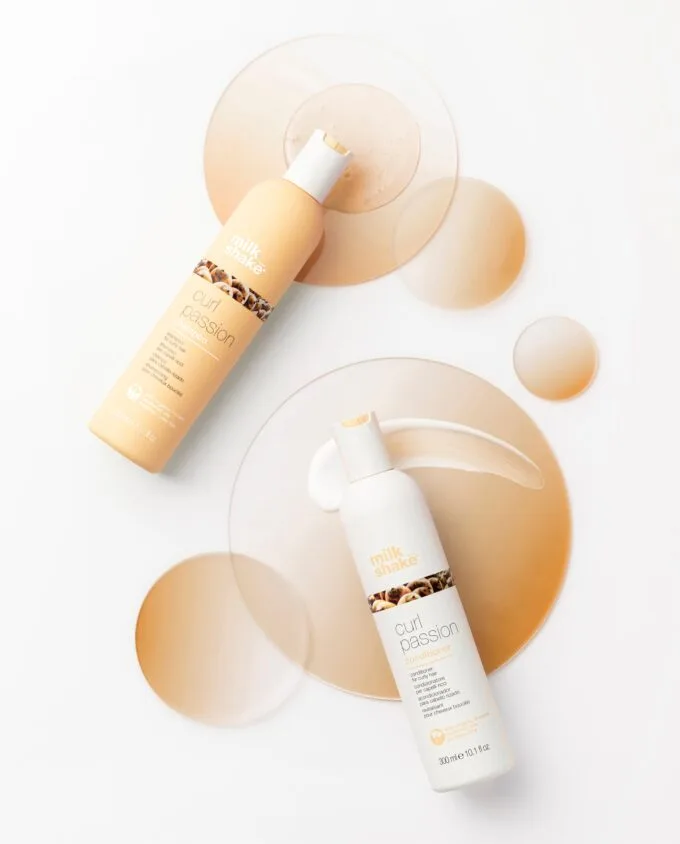 milk_shake Curl Passion Shampoo and Conditioner Bundle Halo Hair & Skin - byutiluxe.com