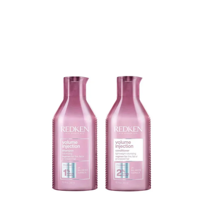 Redken Volume Injection 300ml Duo Bundle Halo Hair & Skin - byutiluxe.com